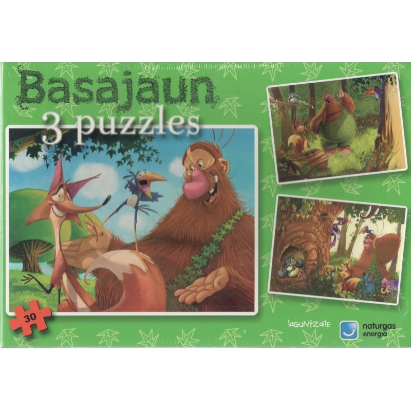 BASAJAUN | 3 PUZZLES PROGRESIVOS