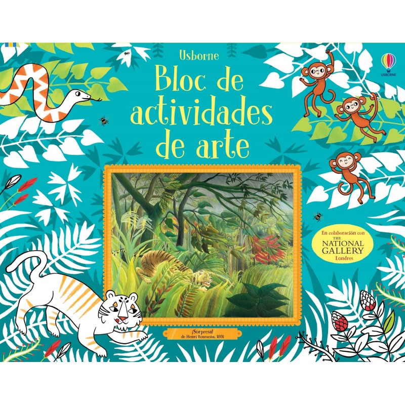 BLOC DE ACTIVIDADES DE ARTE, GRANDES BLOCS DE ACTIVIDADES USBORNE