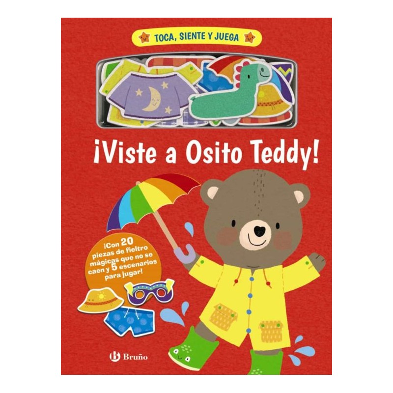 ¡VISTE A OSITO TEDDY! TOCA, SIENTE Y JUEGA