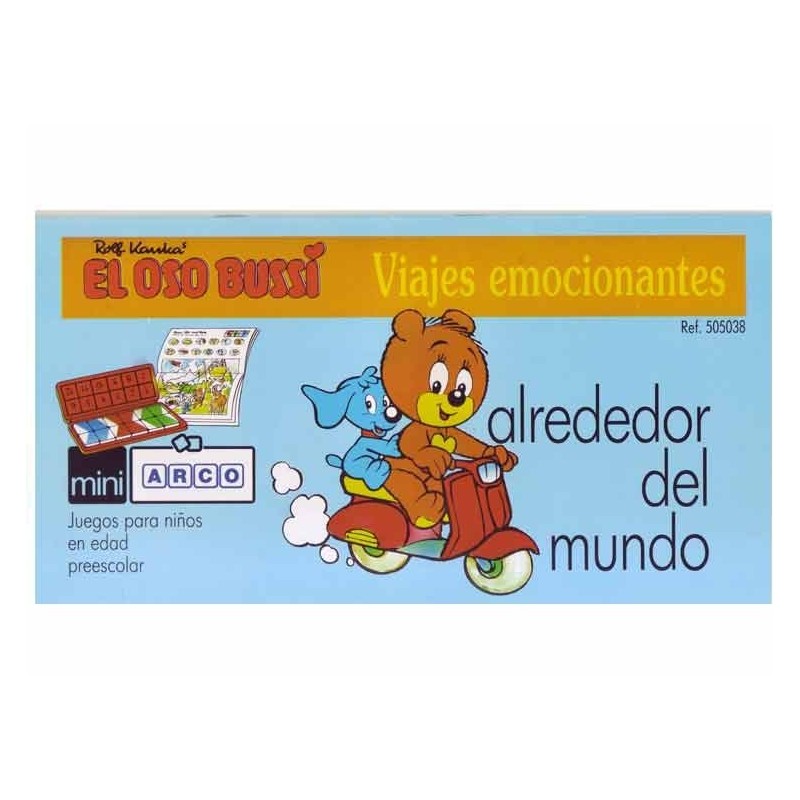CUADERNO MINI ARCO, EL OSO BUSSI, VIAJES EMOCIONANTES ALREDEDOR DEL MUNDO CUADERNO MINI ARCO, EL OSO BUSSI, VIAJES EMOCIONANTES ALREDEDOR DEL MUNDO