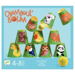 CHAMBOUL' BOUM, JUEGO DE DERRIBO DE VASOS DJECO