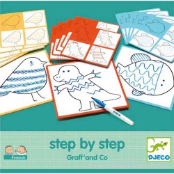 STEP BY STEP GRAFF AND CO, MANUALIDADES DJECO