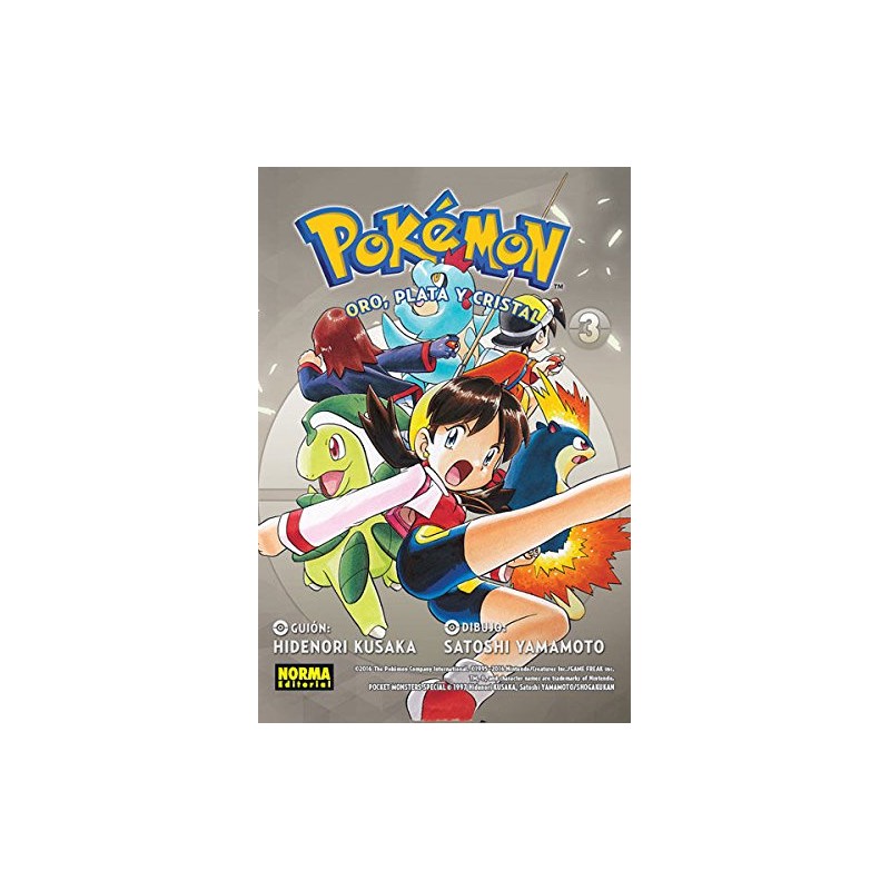 POKÉMON 7, ORO PLATA Y CRISTAL 3 POKÉMON 7, ORO PLATA Y CRISTAL 3