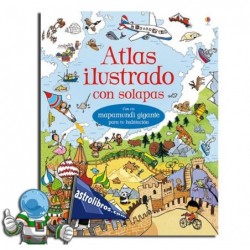 ATLAS ILUSTRADO CON SOLAPAS