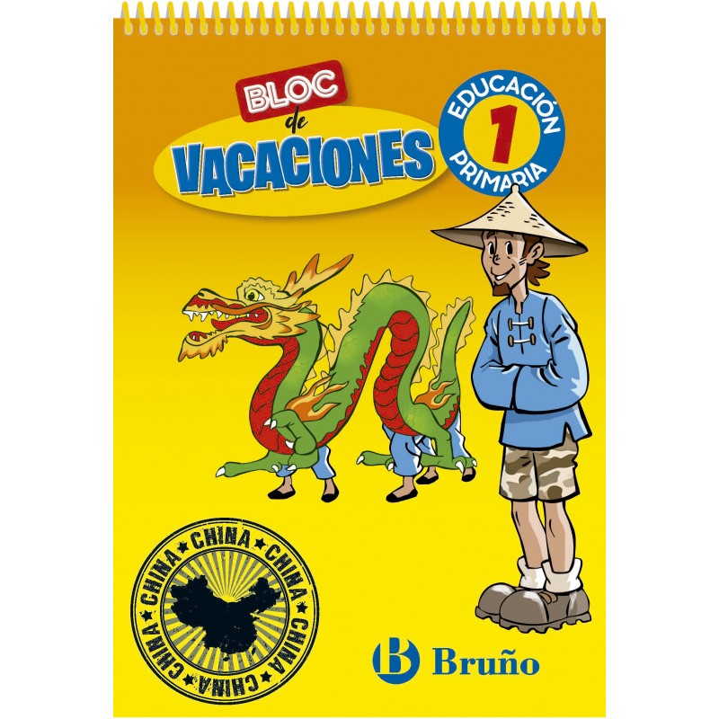 BLOC DE VACACIONES 1º DE PRIMARIA, CUADERNOS DE VACACIONES