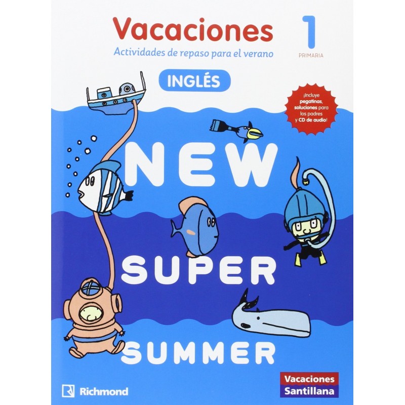 VACACIONES NEW SUPER SUMMER SB 1 + AUDIO