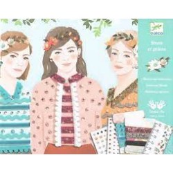 PAPEL CREATIVO LAS NIÑAS DE LAS CUATRO ESTACIONES DJECO