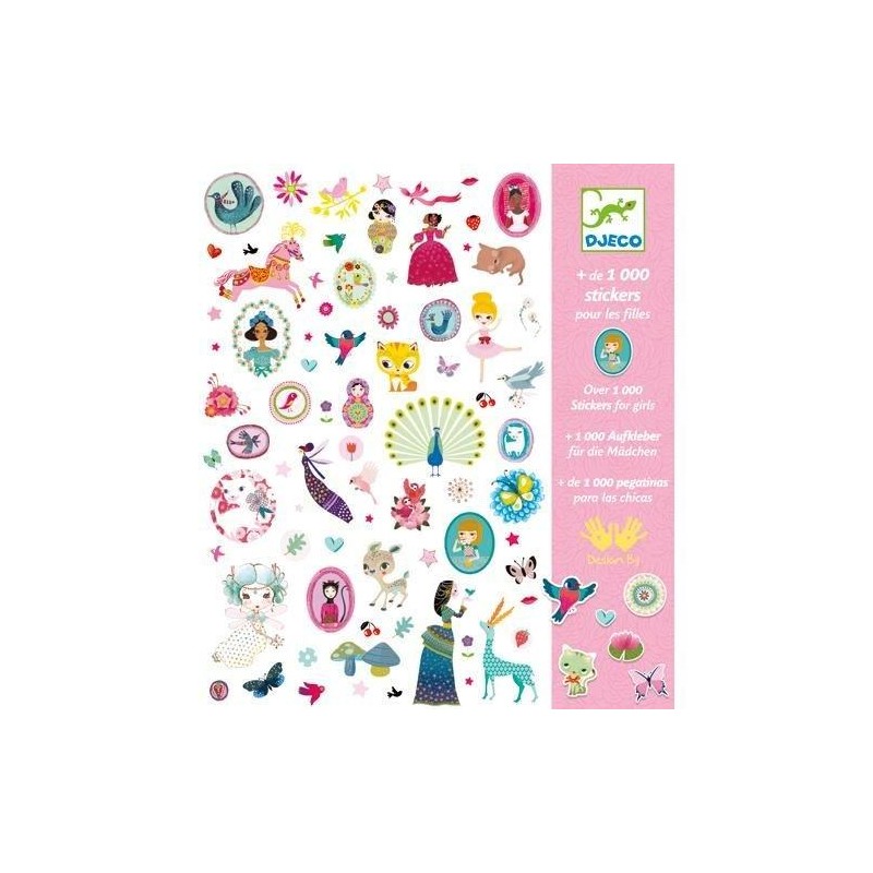 1000 PEGATINAS DULCE , MANUALIDADES DJECO