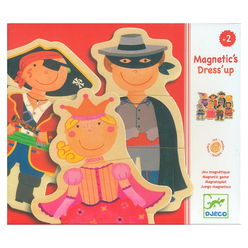 JUEGO MAGNÉTICO DJECO | DISFRACES JUEGO MAGNÉTICO DJECO | DISFRACES