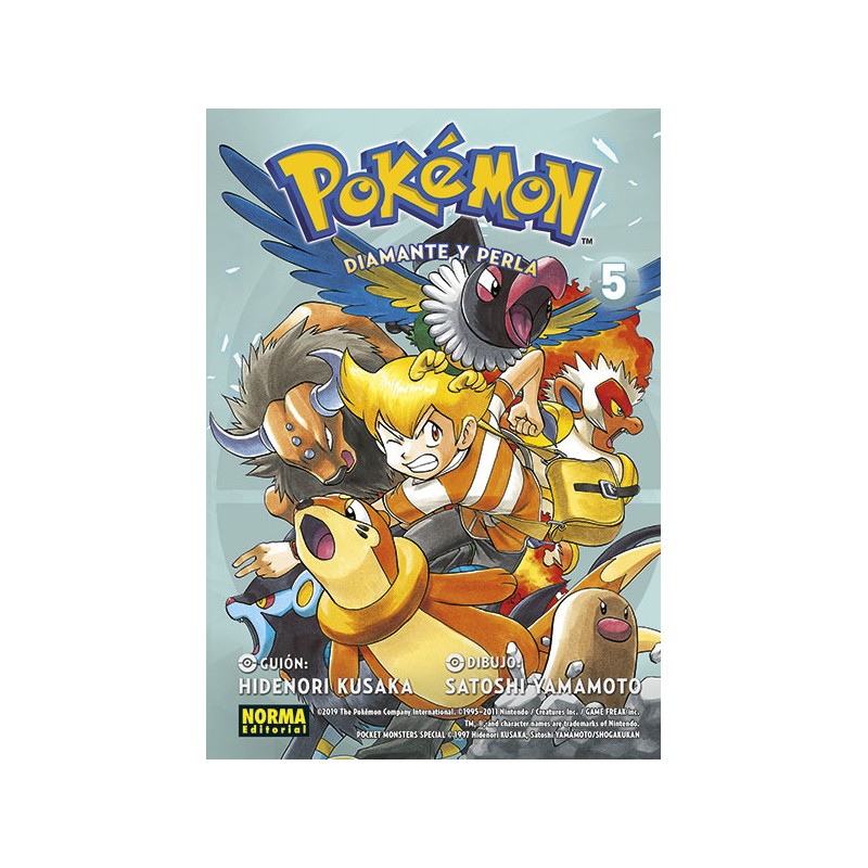 POKÉMON 21, DIAMANTE Y PERLA 5