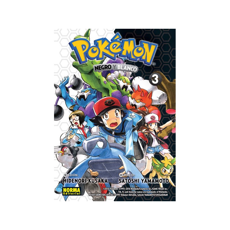 POKÉMON 28, NEGRO Y BLANCO 3