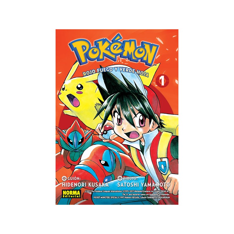 POKÉMON 13, ROJO FUEGO Y VERDE HOJA 01