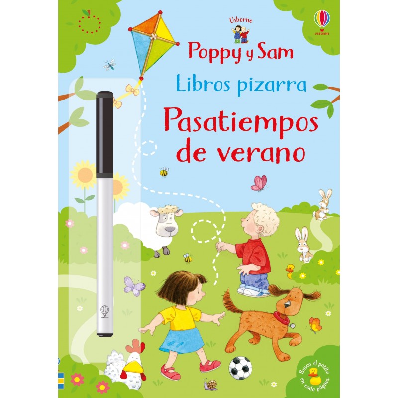 POPPY Y SAM PASATIEMPOS DE VERANO, LIBROS PIZARRA USBORNE