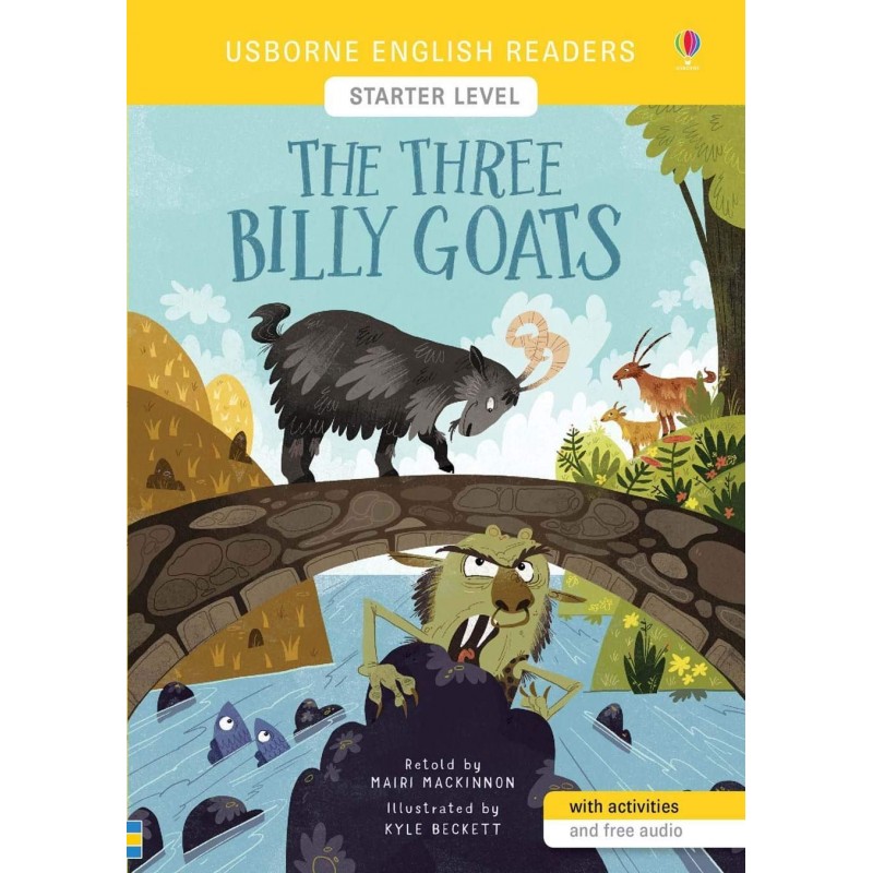 THE THREE BILLY GOATS, USBORNE ENGLISH READER STARTER