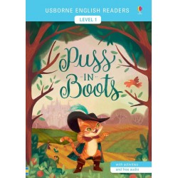 PUSS IN BOOTS, USBORNE ENGLISH READERS LEVEL 1