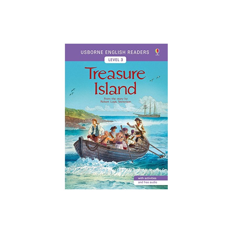 TREASURE ISLAND, USBORNE ENGLISH READERS 3