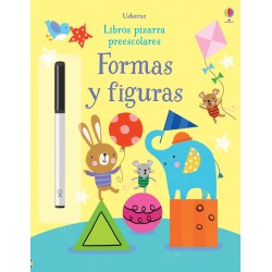 FORMAS Y FIGURAS, LIBRO PIZARRA USBORNE