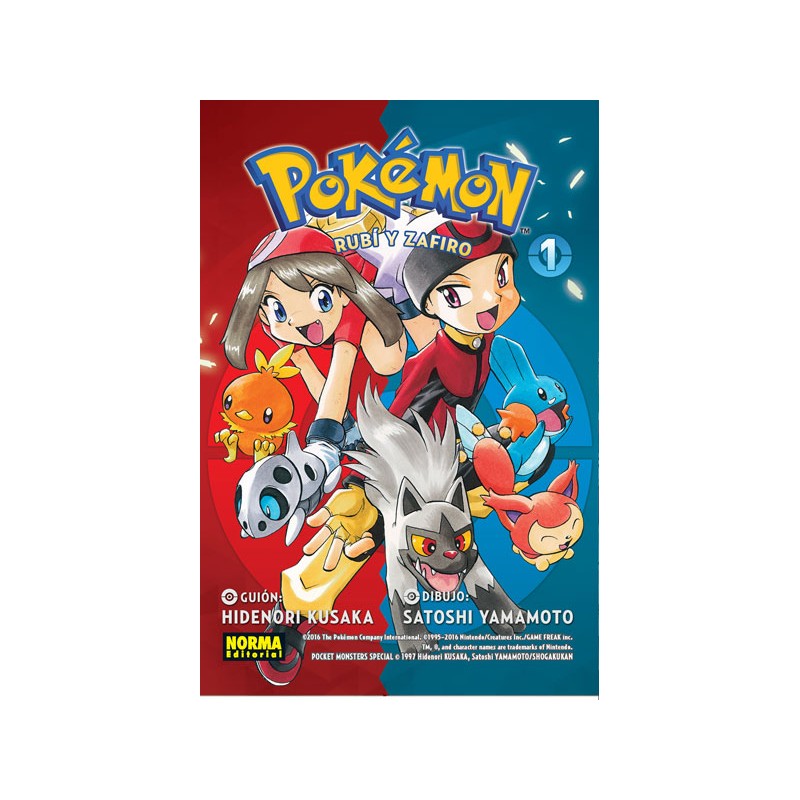 POKEMON 09, RUBÍ Y ZAFIRIO 01