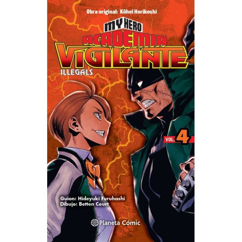 MY HERO ACADEMIA VIGILANTE ILLEGALS Nº04 MY HERO ACADEMIA VIGILANTE ILLEGALS Nº04