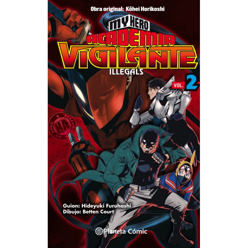 MY HERO ACADEMIA VIGILANTE ILLEGALS Nº02