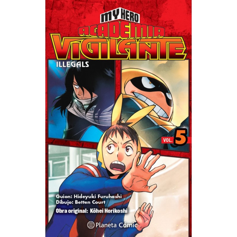 MY HERO ACADEMIA VIGILANTE ILLEGALS Nº05