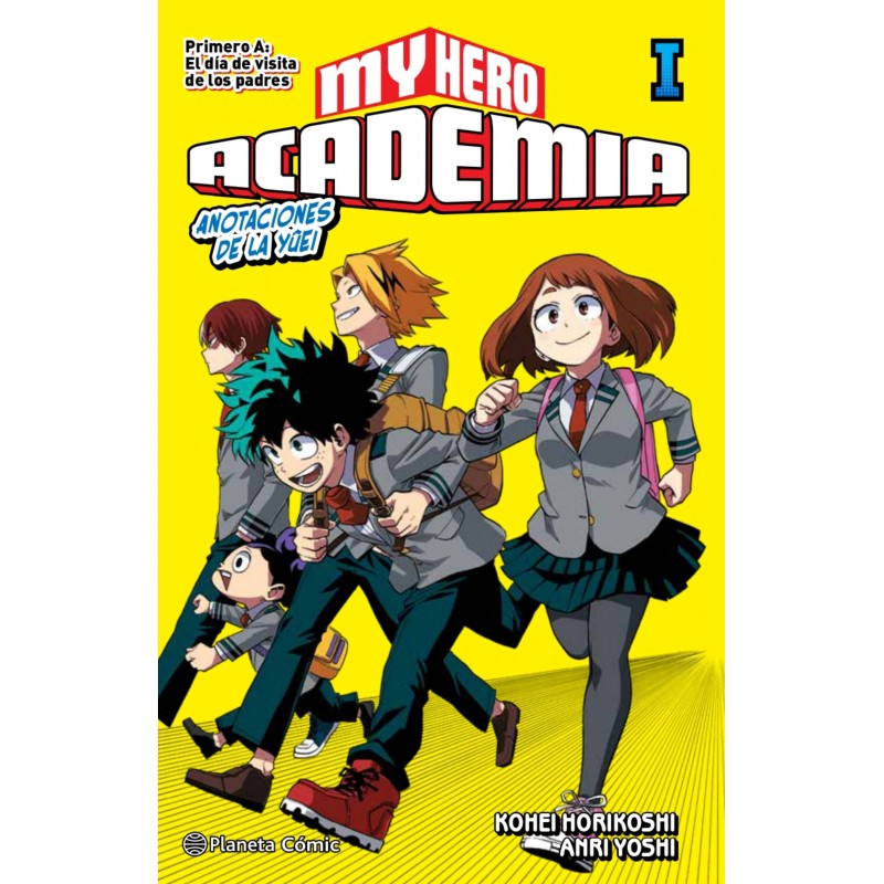 MY HERO ACADEMIA Nº01, NOVELA