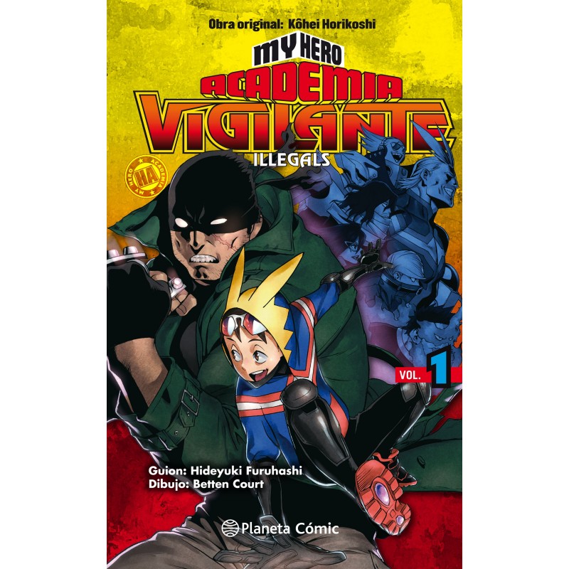 MY HERO ACADEMIA VIGILANTE ILLEGALS Nº01