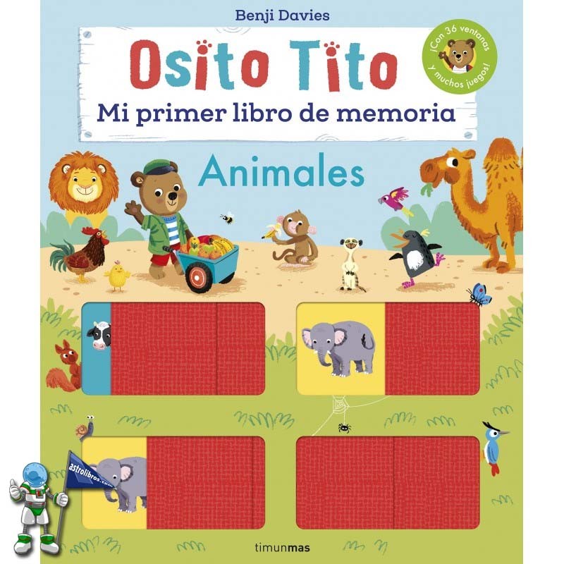 OSITO TITO, MI PRIMER LIBRO DE MEMORIA ANIMALES