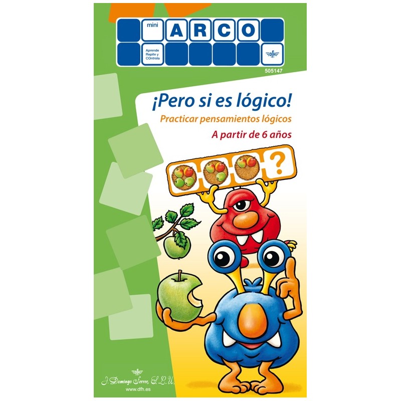 CUADERNO MINI ARCO ¡PERO SI ES LÓGICO! PRACTICAR PENSAMIENTOS LÓGICOS CUADERNO MINI ARCO ¡PERO SI ES LÓGICO! PRACTICAR PENSAMIENTOS LÓGICOS