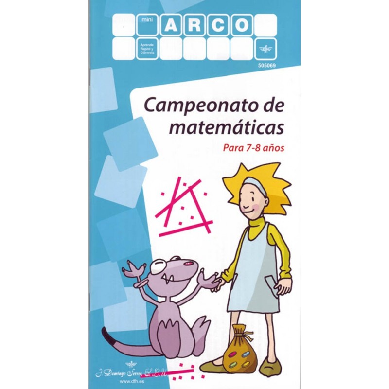 CUADERNO MINI ARCO CAMPEONATO DE MATEMÁTICAS CUADERNO MINI ARCO CAMPEONATO DE MATEMÁTICAS