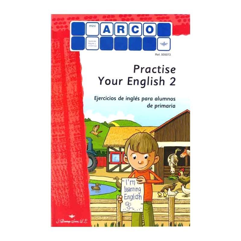 CUADERNO MINI ARCO, 505073, PRACTISE YOUR ENGLISH 2