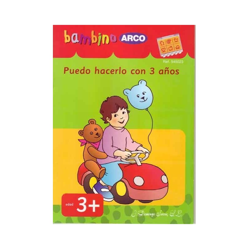 CUADERNO BAMBINO PUEDO HACERLO CON 3 AÑOS