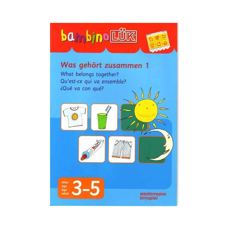 CUADERNO BAMBINO ARCO ¿QUÉ VA CON QUÉ? 1 CUADERNO BAMBINO ARCO ¿QUÉ VA CON QUÉ? 1