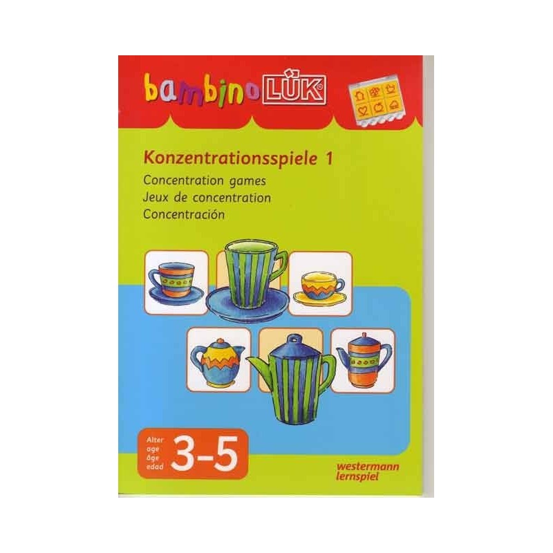 CUADERNO BAMBINO ARCO CONCENTRACIÓN 1 CUADERNO BAMBINO ARCO CONCENTRACIÓN 1