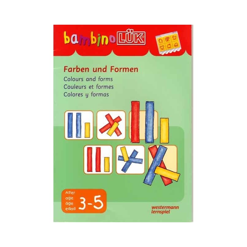 CUADERNO BAMBINO ARCO COLORES Y FORMAS CUADERNO BAMBINO ARCO COLORES Y FORMAS
