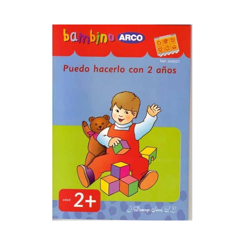 CUADERNO BAMBINO ARCO PUEDO HACERLO CON 2 AÑOS