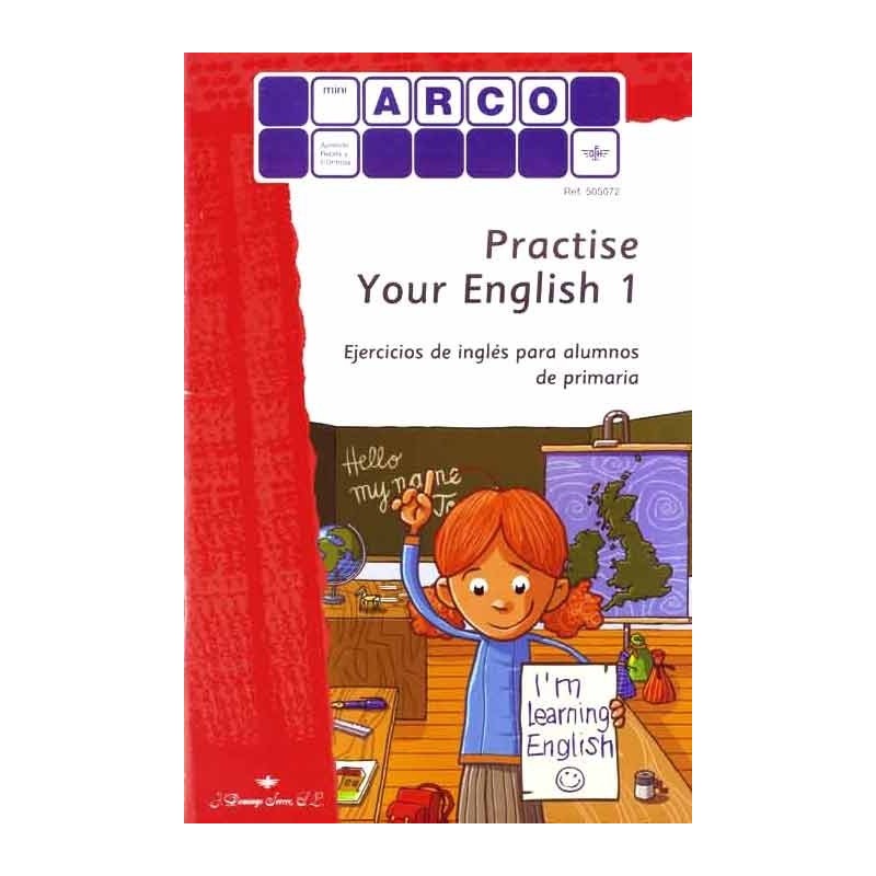 CUADERNO MINI ARCO, 505072, PRACTISE YOUR ENGLISH 1