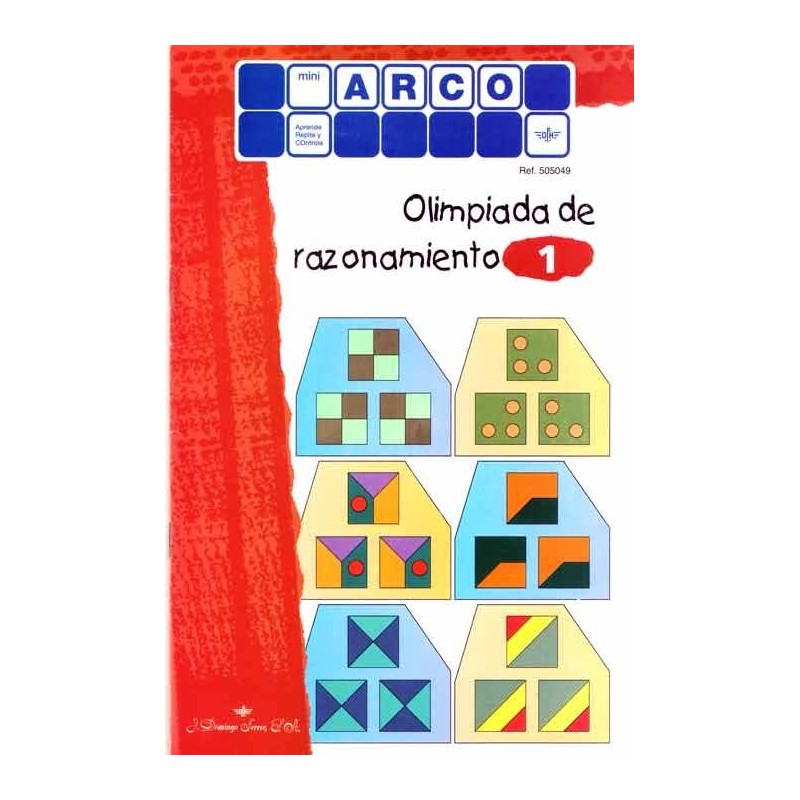 CUADERNO MINI ARCO, 505049, OLIMPIADA DE RAZONAMIENTO 1