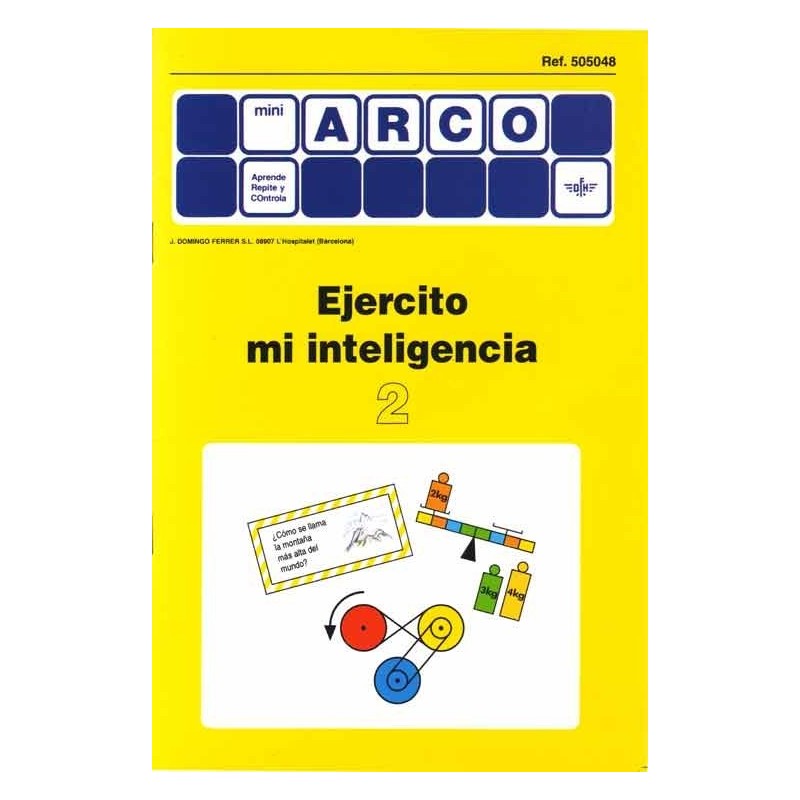 CUADERNO MINI ARCO, 505048, EJERCITO MI INTELIGENCIA 2