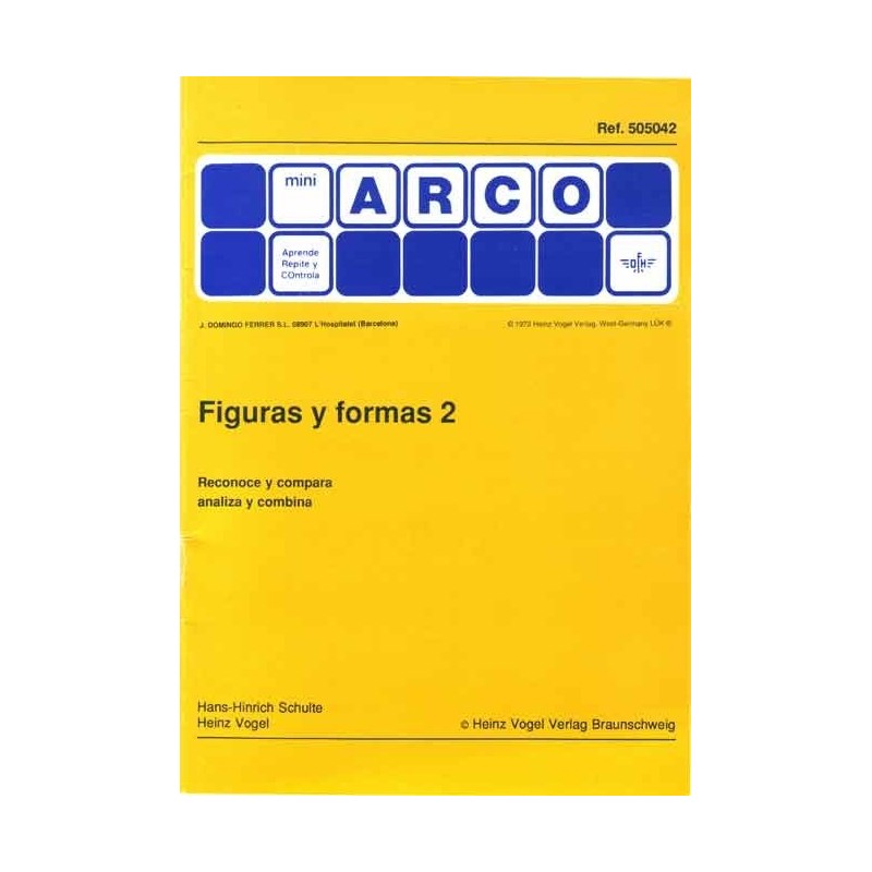 CUADERNO MINI ARCO, 505042, FIGURAS Y FORMAS 2 CUADERNO MINI ARCO, 505042, FIGURAS Y FORMAS 2