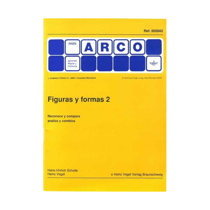 CUADERNO MINI ARCO, 505042, FIGURAS Y FORMAS 2