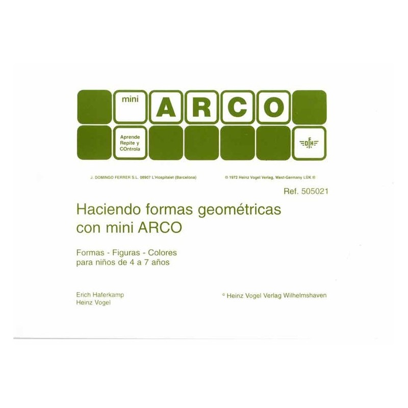 CUADERNO MINI ARCO HACIENDO FORMAS GEOMÉTRICAS CON MINI ARCO