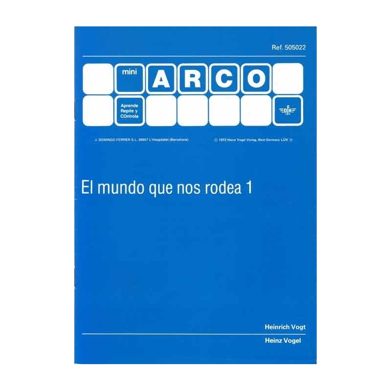 CUADERNO MINI ARCO EL MUNDO QUE NOS RODEA 1 CUADERNO MINI ARCO EL MUNDO QUE NOS RODEA 1