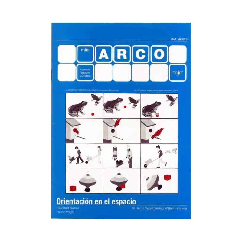 CUADERNO MINI ARCO, 505025, ORIENTACIÓN EN EL ESPACIO CUADERNO MINI ARCO, 505025, ORIENTACIÓN EN EL ESPACIO