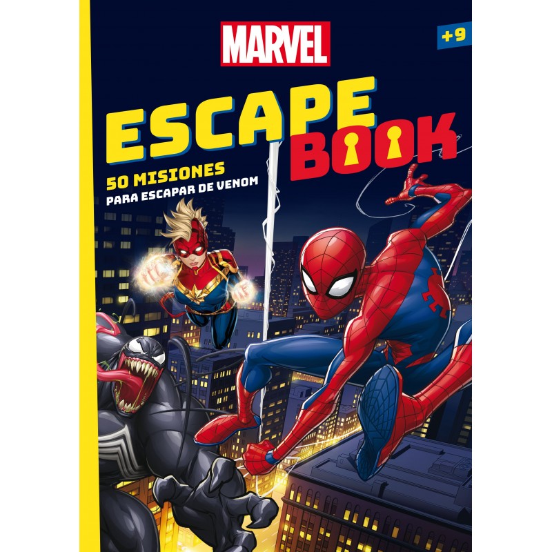 MARVEL ESCAPE BOOK, 50 MISIONES PARA ESCAPAR DE VENON