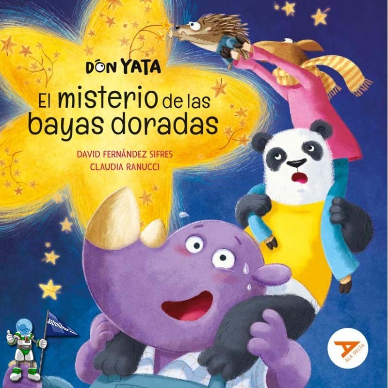 DON YATA, EL MISTERIO DE LAS BAYAS DORADAS, ALA DELTA SERIE NARANJA CURSIVA