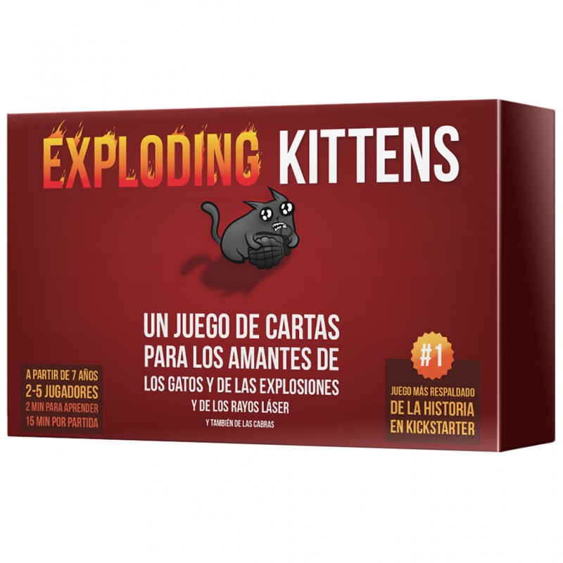 EXPLODING KITTENS, JUEGO DE CARTAS