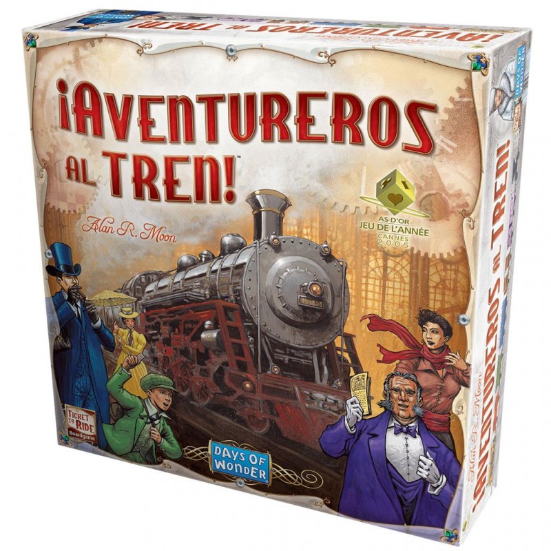 AVENTUREROS AL TREN, JUEGO DE MESA