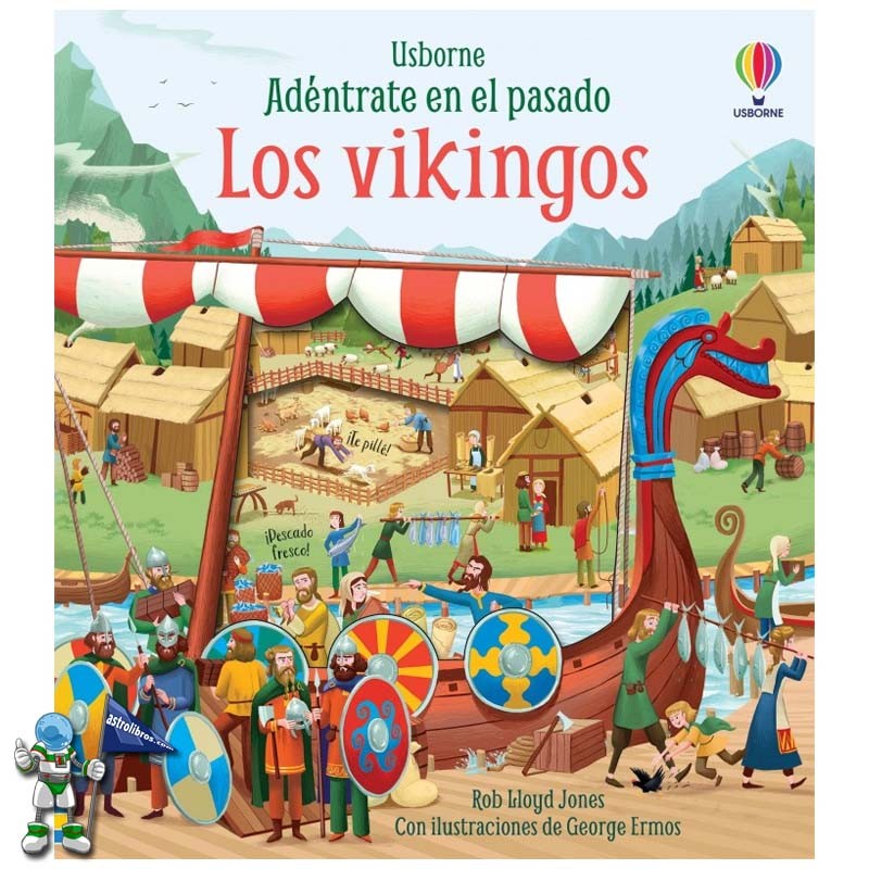 LOS VIKINGOS, ADENTRATE EN EL PASADO USBORNE