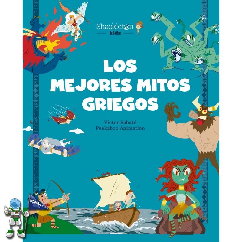 LOS MEJORES MITOS GRIEGOS, MITOLOGÍA PARA NIÑOS